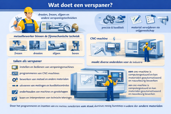 Wat doet een verspaner